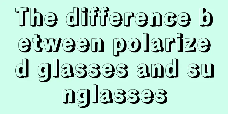 The difference between polarized glasses and sunglasses