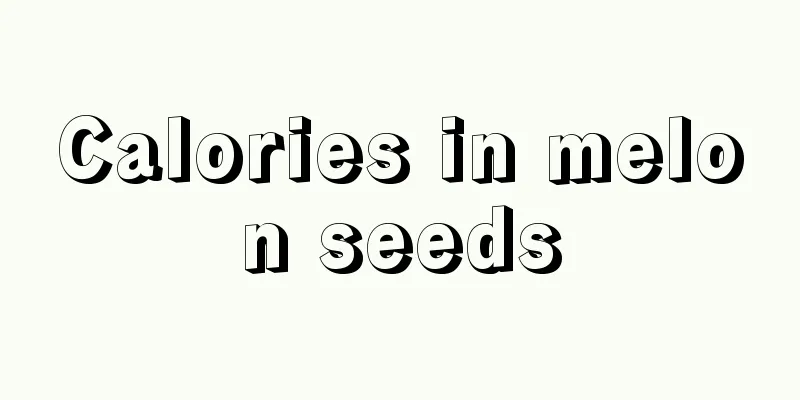 Calories in melon seeds