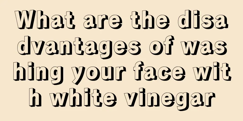 What are the disadvantages of washing your face with white vinegar