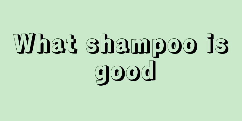 What shampoo is good