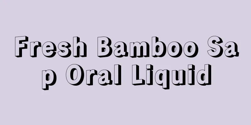 Fresh Bamboo Sap Oral Liquid