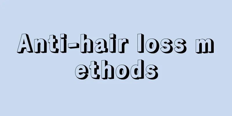 Anti-hair loss methods