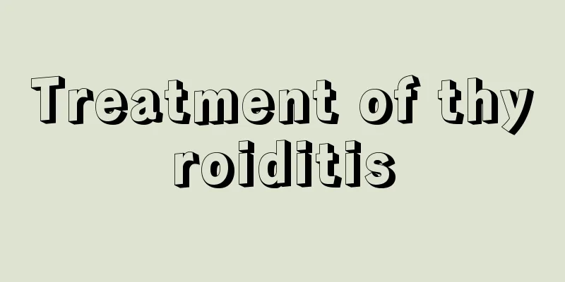Treatment of thyroiditis