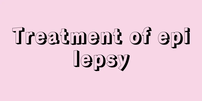 Treatment of epilepsy