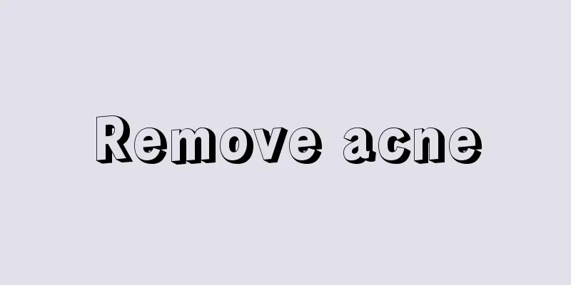 Remove acne