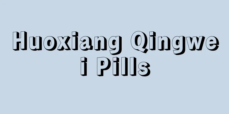 Huoxiang Qingwei Pills