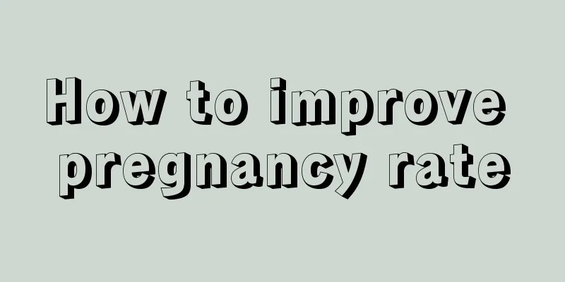 How to improve pregnancy rate