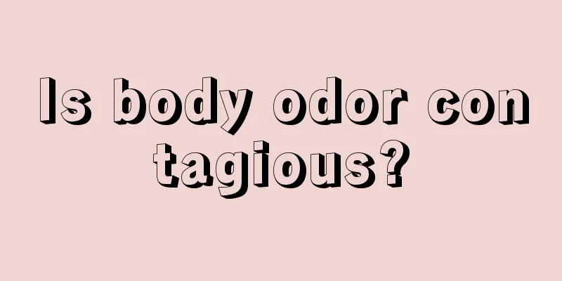 Is body odor contagious?