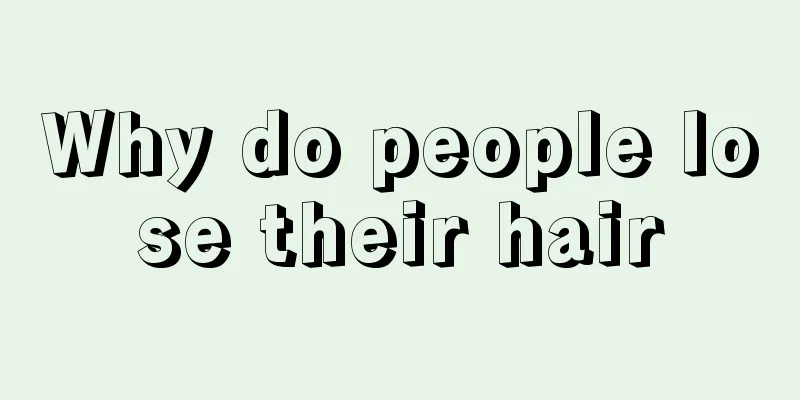 Why do people lose their hair