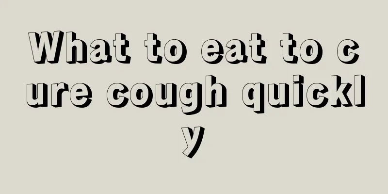 What to eat to cure cough quickly