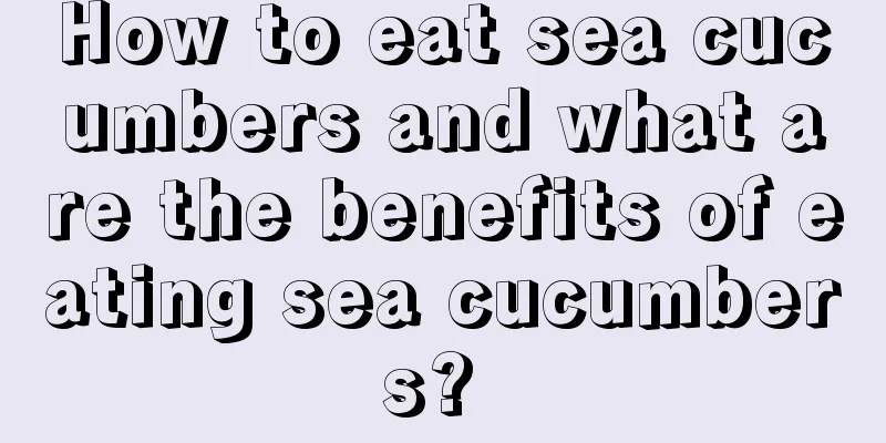 How to eat sea cucumbers and what are the benefits of eating sea cucumbers? 