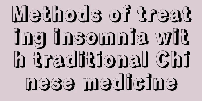 Methods of treating insomnia with traditional Chinese medicine