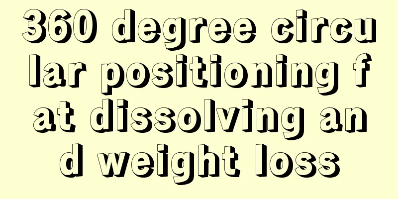 360 degree circular positioning fat dissolving and weight loss