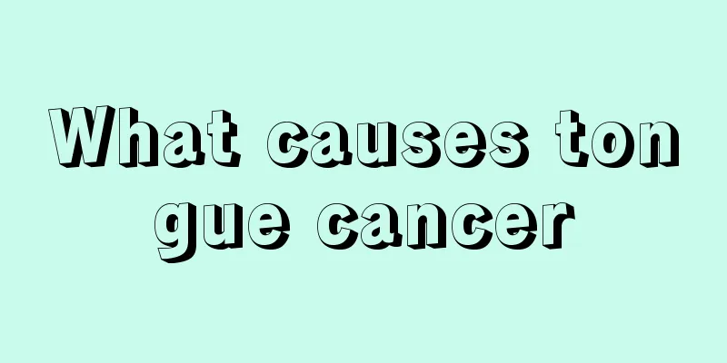 What causes tongue cancer