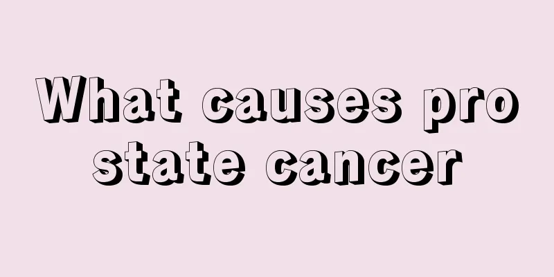 What causes prostate cancer