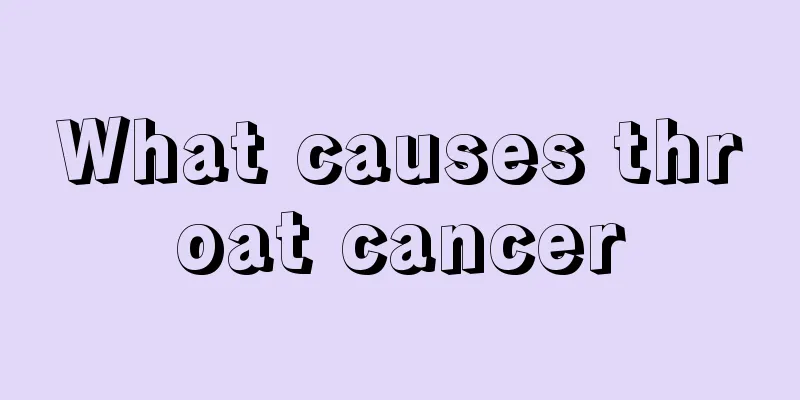 What causes throat cancer
