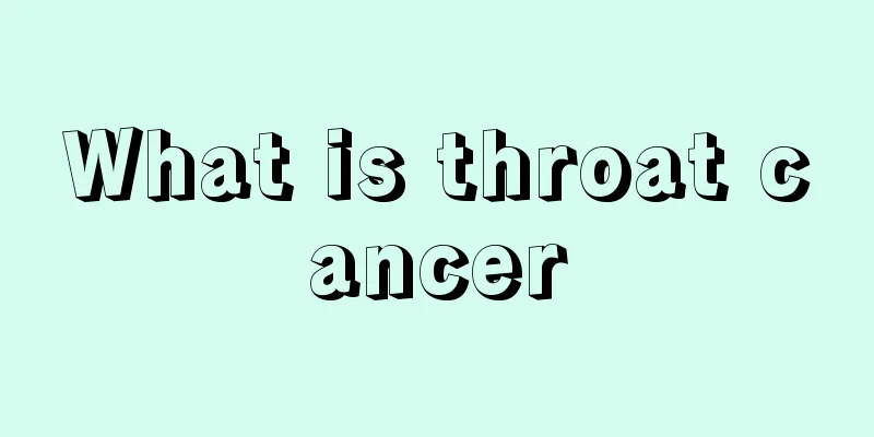 What is throat cancer