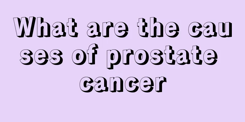What are the causes of prostate cancer