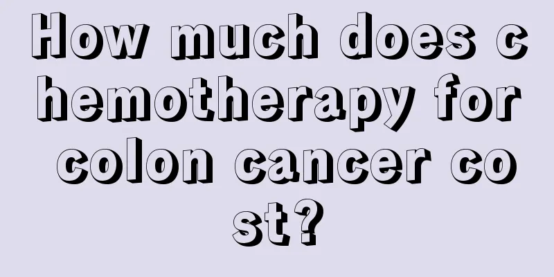 How much does chemotherapy for colon cancer cost?
