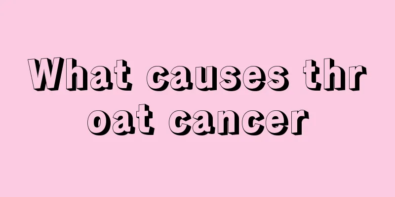 What causes throat cancer