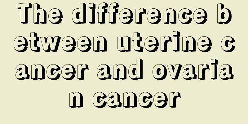 The difference between uterine cancer and ovarian cancer