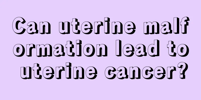 Can uterine malformation lead to uterine cancer?