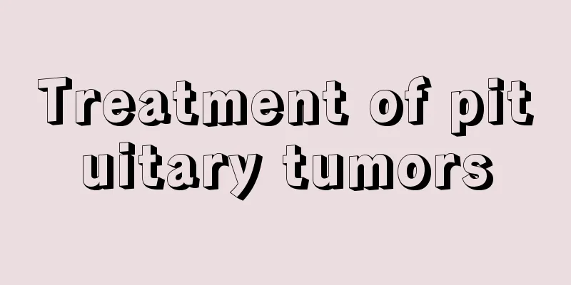 Treatment of pituitary tumors