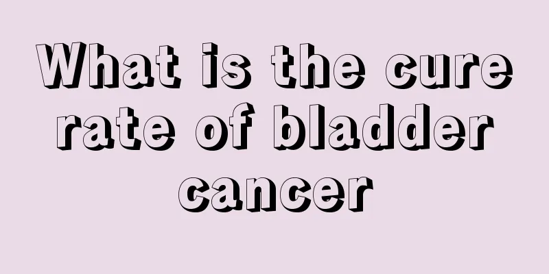 What is the cure rate of bladder cancer