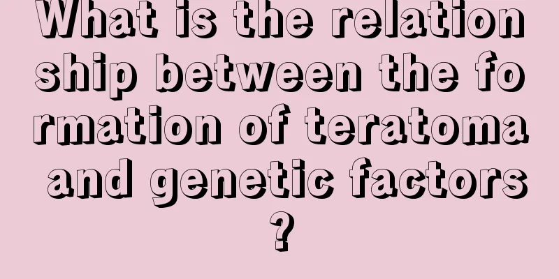 What is the relationship between the formation of teratoma and genetic factors?