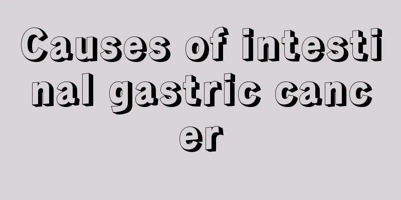 Causes of intestinal gastric cancer