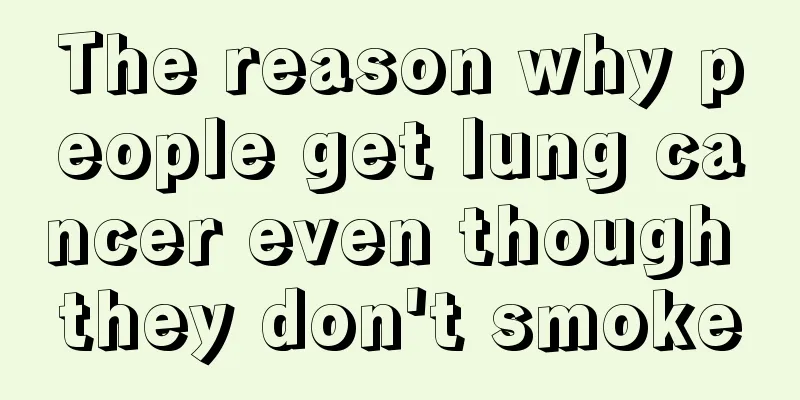 The reason why people get lung cancer even though they don't smoke