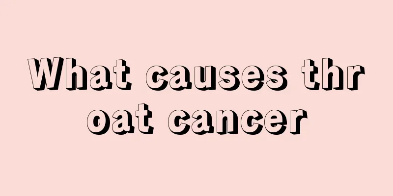 What causes throat cancer