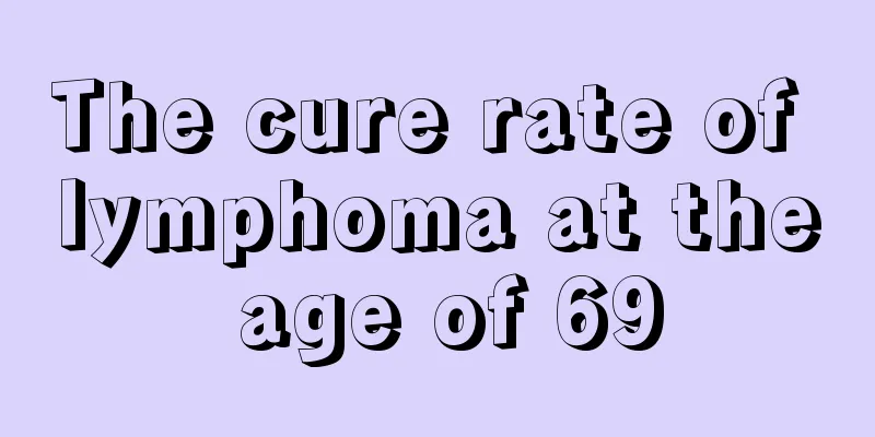 The cure rate of lymphoma at the age of 69