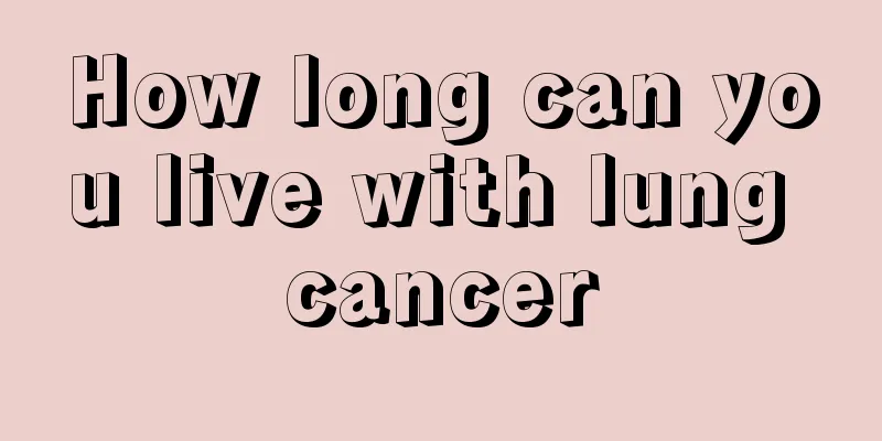 How long can you live with lung cancer