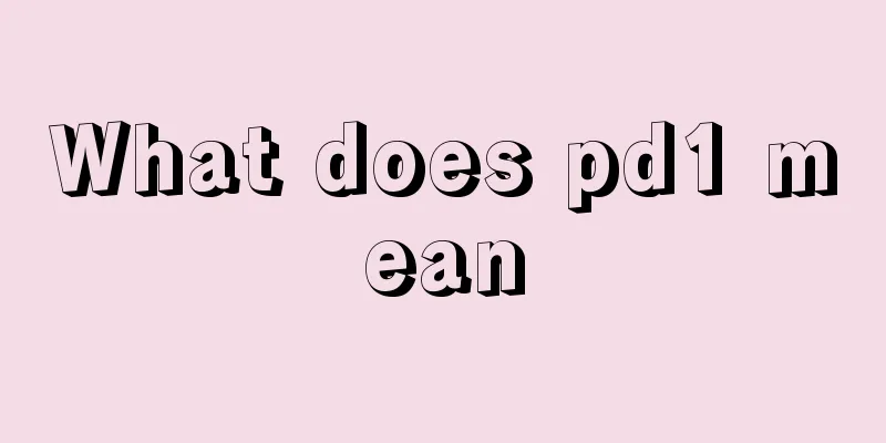 What does pd1 mean
