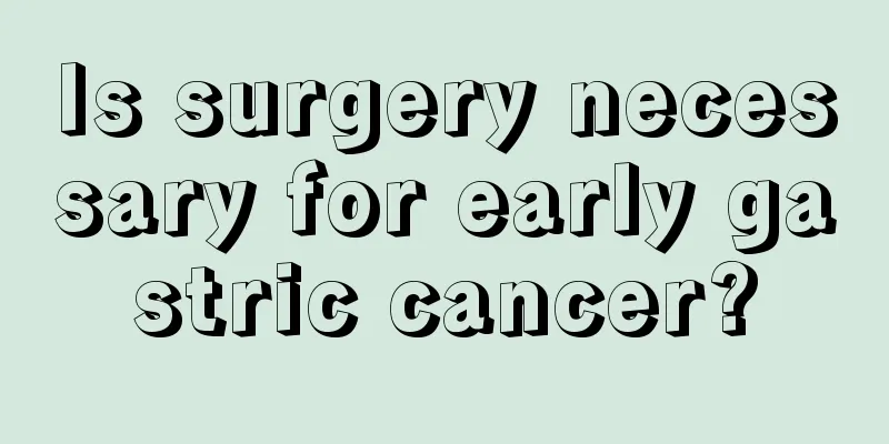 Is surgery necessary for early gastric cancer?