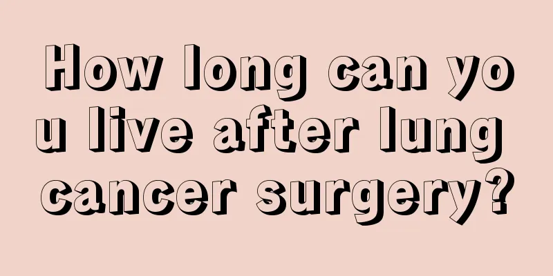 How long can you live after lung cancer surgery?