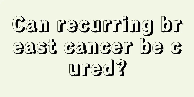 Can recurring breast cancer be cured?