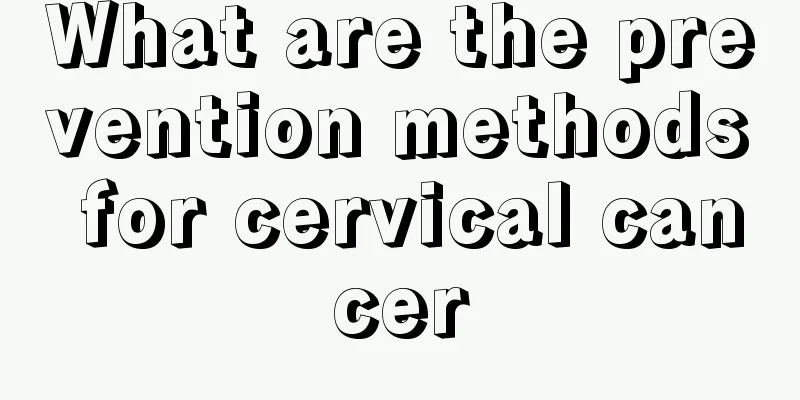 What are the prevention methods for cervical cancer