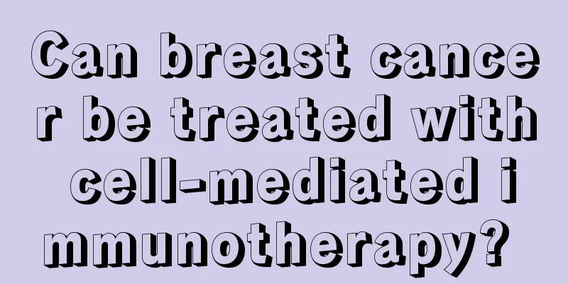 Can breast cancer be treated with cell-mediated immunotherapy? 