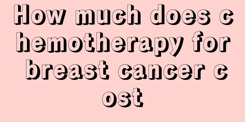 How much does chemotherapy for breast cancer cost