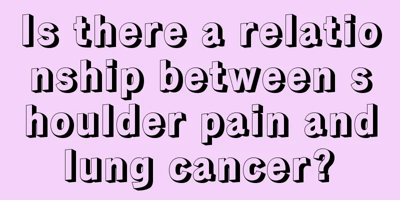 Is there a relationship between shoulder pain and lung cancer? 