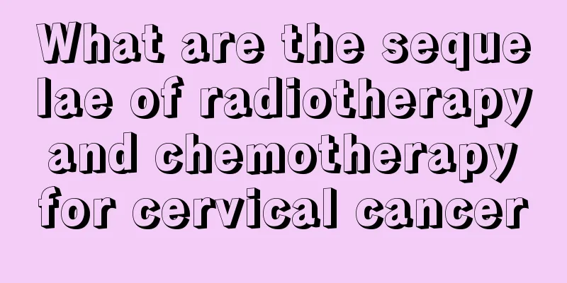 What are the sequelae of radiotherapy and chemotherapy for cervical cancer