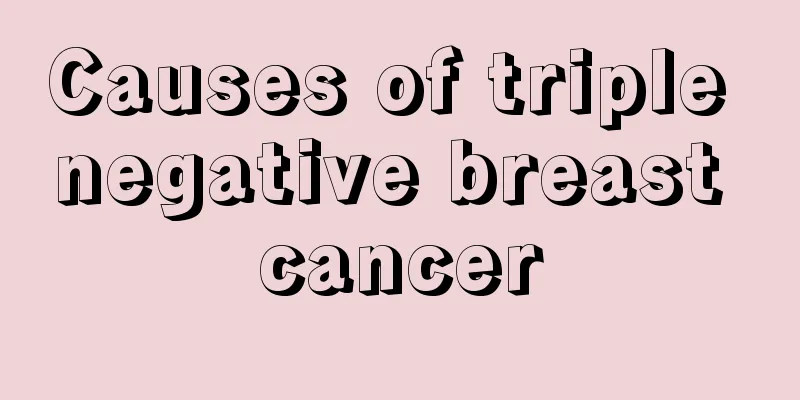 Causes of triple negative breast cancer