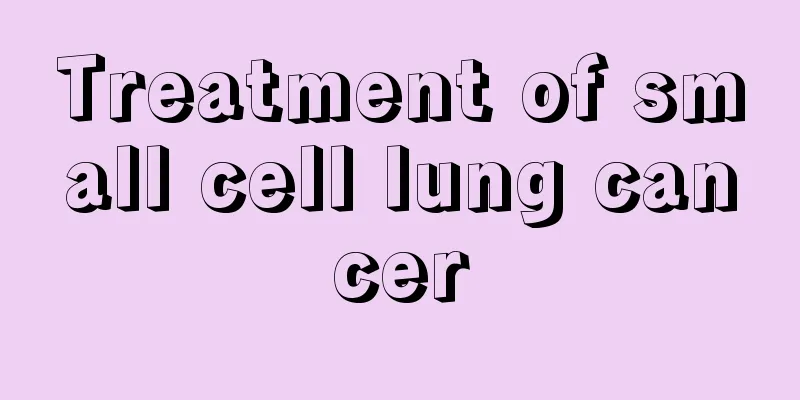 Treatment of small cell lung cancer