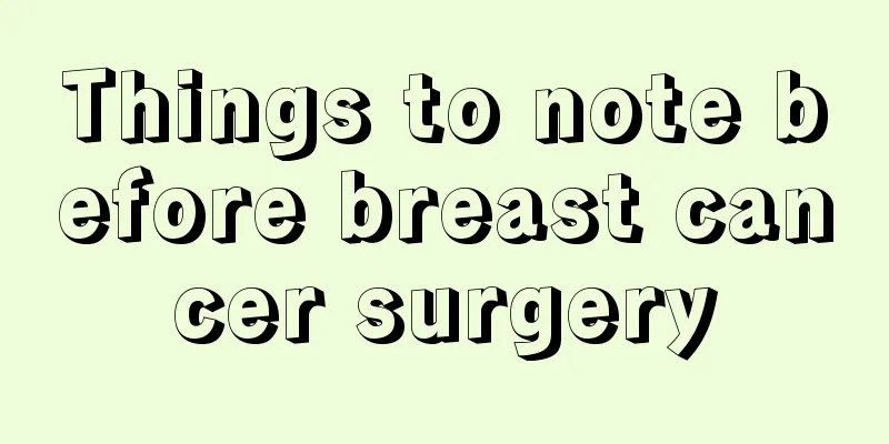 Things to note before breast cancer surgery