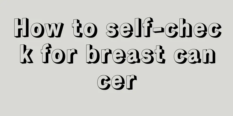How to self-check for breast cancer