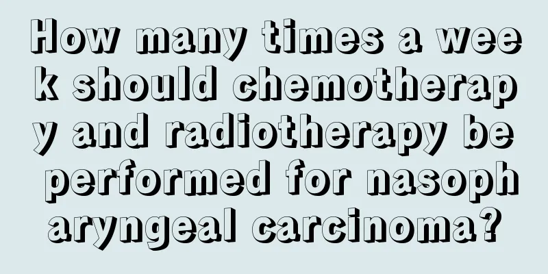 How many times a week should chemotherapy and radiotherapy be performed for nasopharyngeal carcinoma?