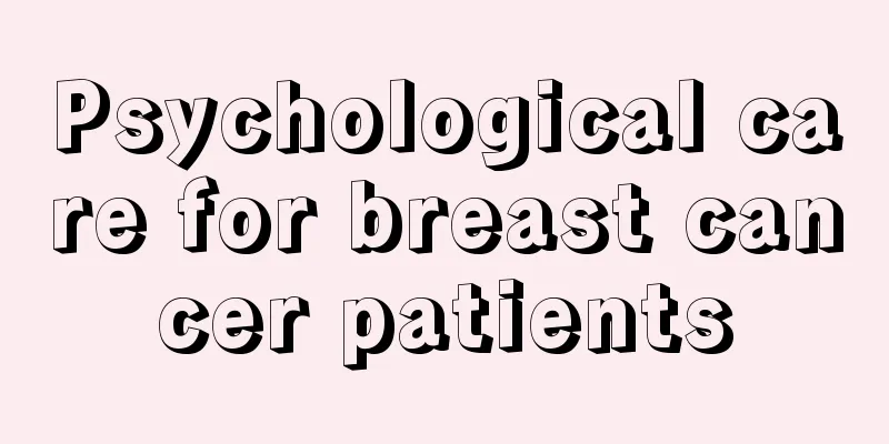 Psychological care for breast cancer patients