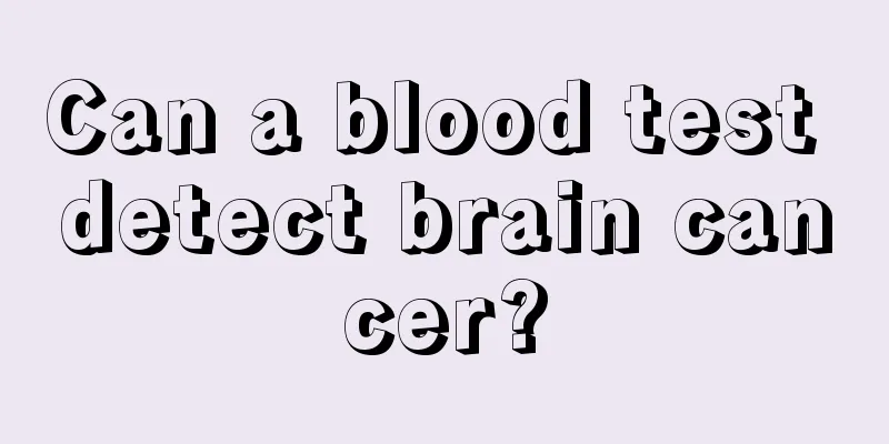 Can a blood test detect brain cancer?